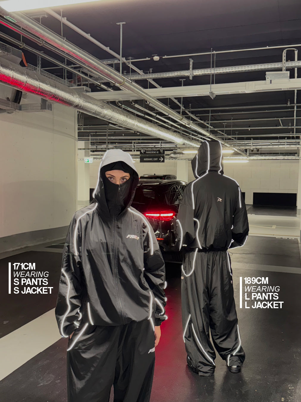 BLACK - WATERPROOF BALACLAVA ZIP HOODIE