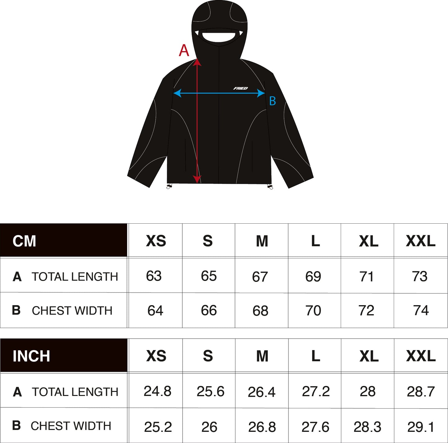BLACK - REFLECTIVE TRACK JACKET