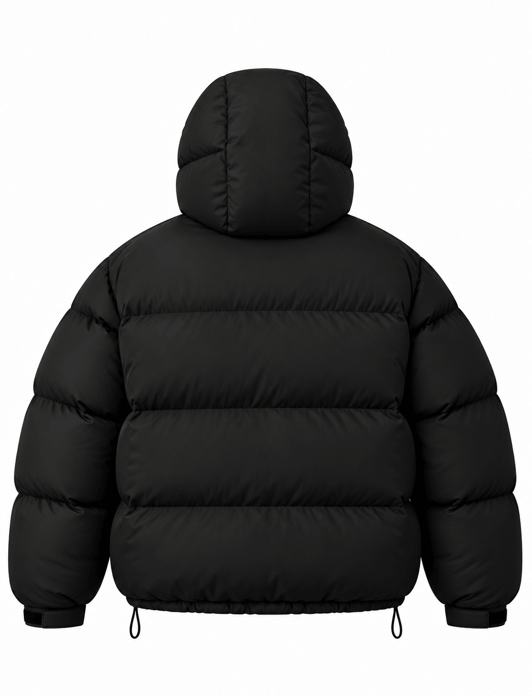 BALACLAVA PUFFER JACKET (BLACK)
