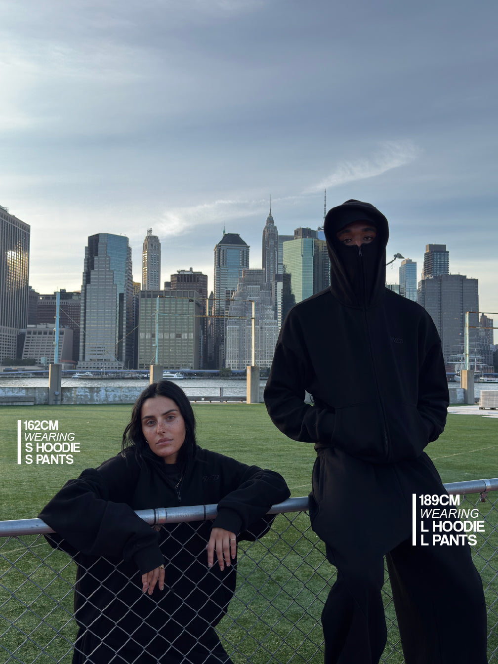 ALL BLACK - BALACLAVA ZIP HOODIE – FRIED SKATEBOARDING