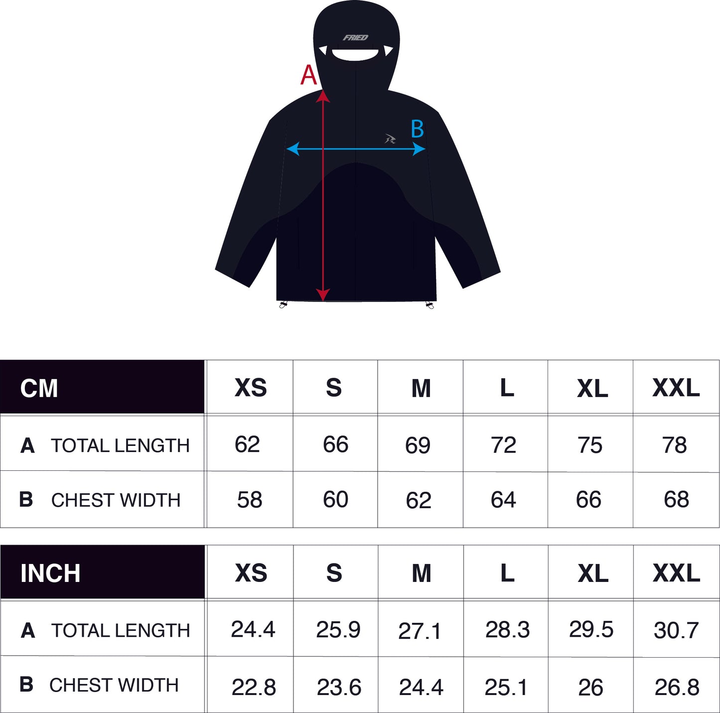 BALACLAVA RAIN JACKET