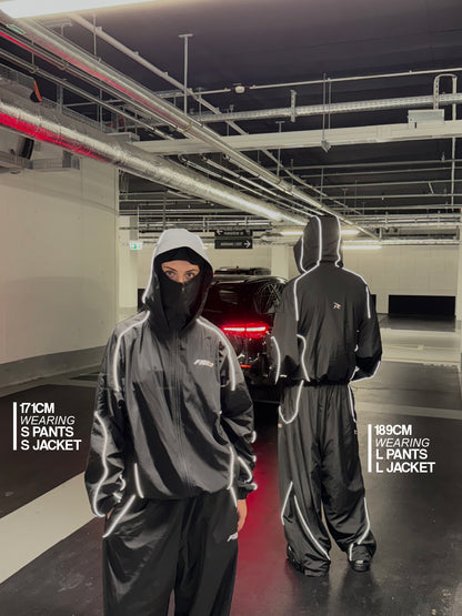 BLACK - WATERPROOF PANTS