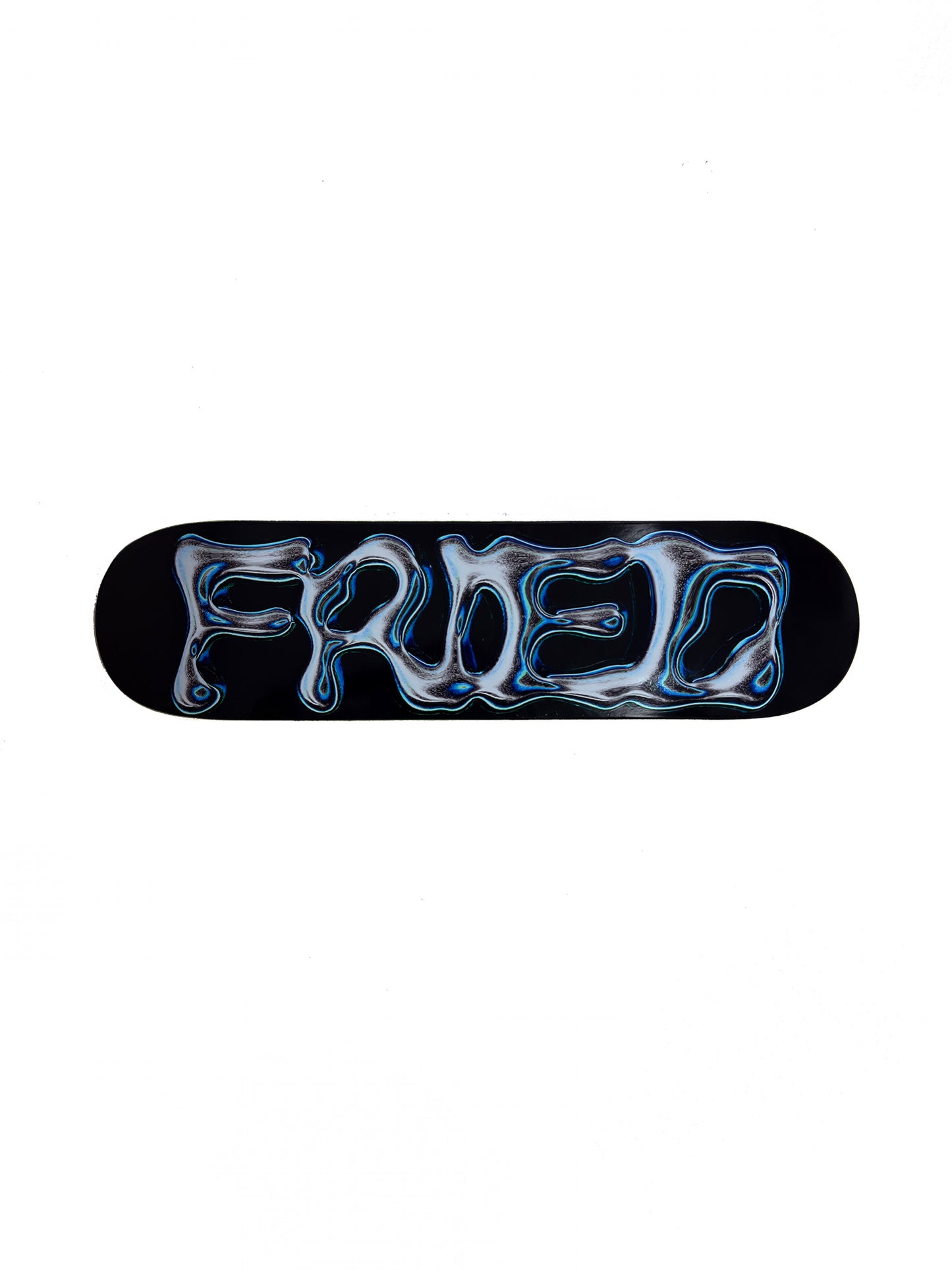 CHROME LOGO SKATEBOARD