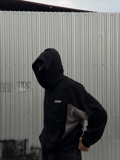 BLACK/GREY - BALACLAVA TRACKSUIT - PRE ORDER