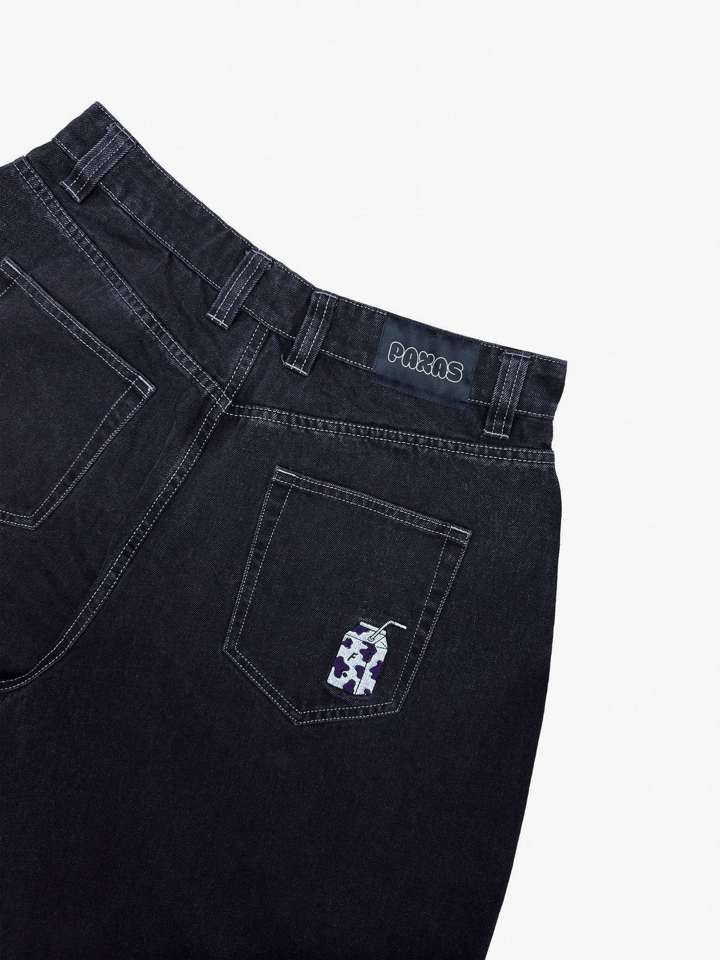 PAXAS DENIM - WASHED BLACK