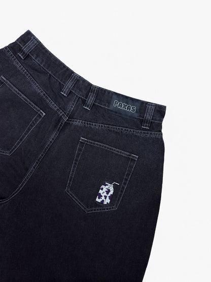 PAXAS DENIM - WASHED BLACK