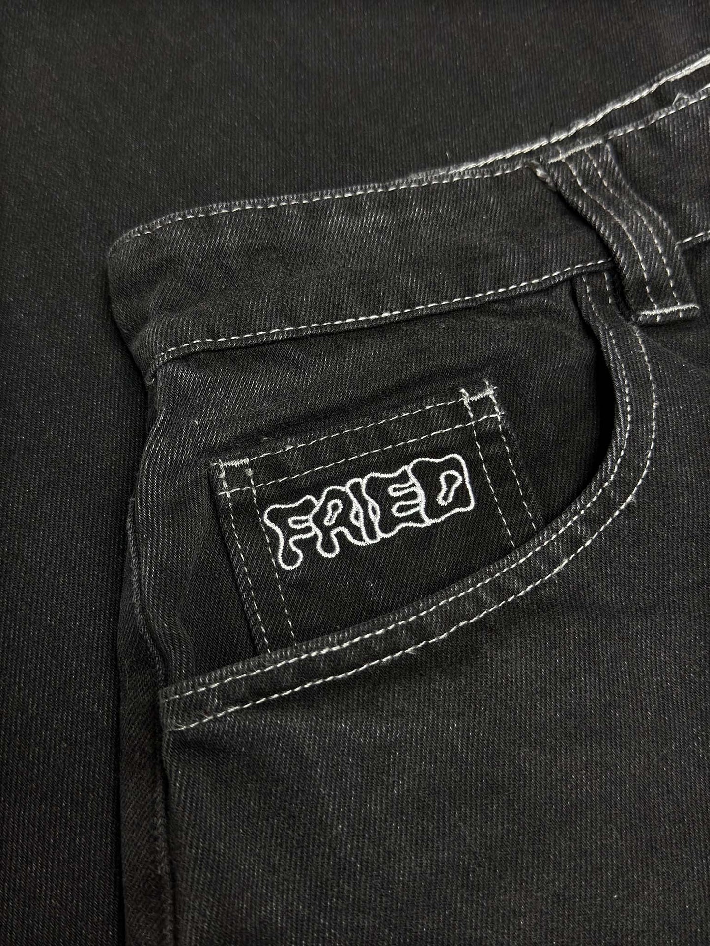 PAXAS DENIM - WASHED BLACK