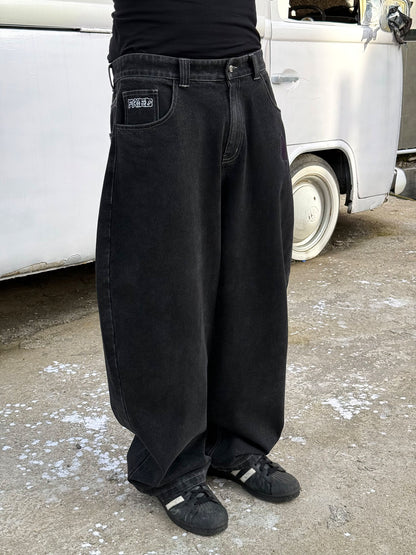 PAXAS DENIM - WASHED BLACK