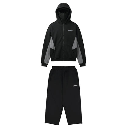 BLACK/GREY - BALACLAVA TRACKSUIT - PRE ORDER
