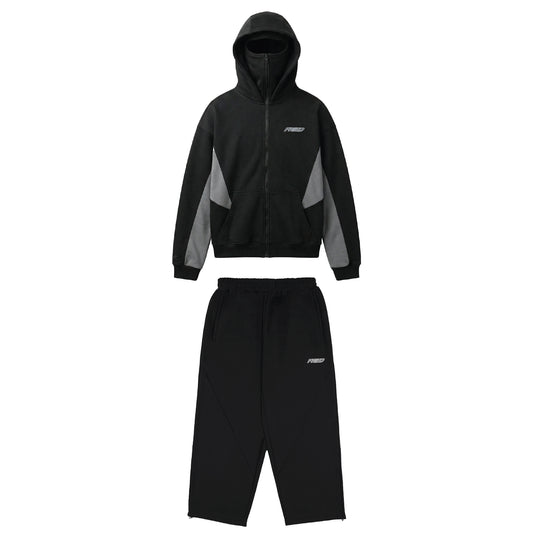 BLACK/GREY - BALACLAVA TRACKSUIT - PRE ORDER