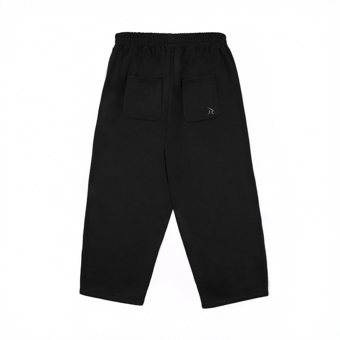 BLACK/GREY - OPEN LEG JOGGER - PRE ORDER