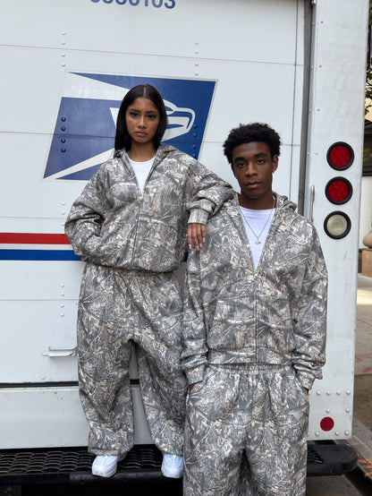 CAMO - BALACLAVA ZIP HOODIE