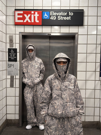 CAMO - BALACLAVA ZIP HOODIE