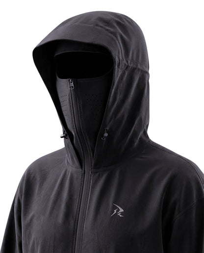 BALACLAVA RAIN JACKET (BLACK)