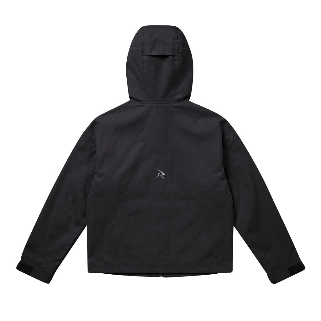 BALACLAVA RAIN JACKET (BLACK) – FRIED SKATEBOARDING