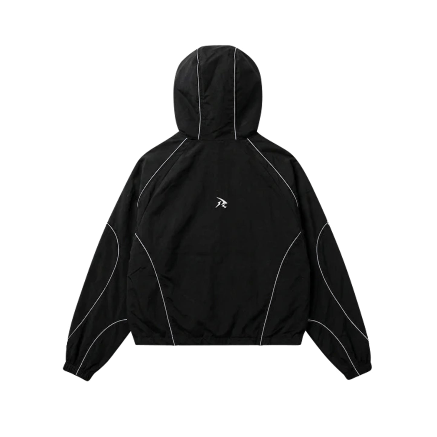 BLACK - WATERPROOF ZIP HOODIE