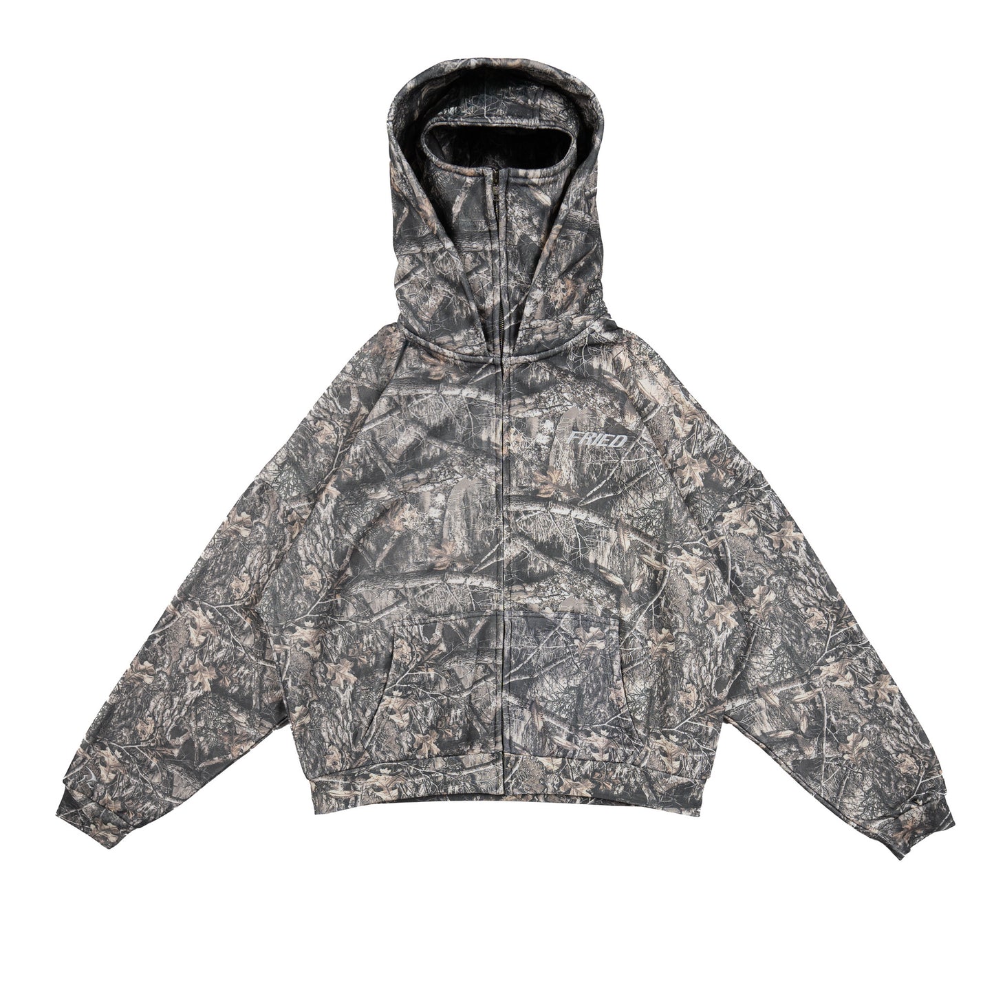 CAMO - BALACLAVA ZIP HOODIE