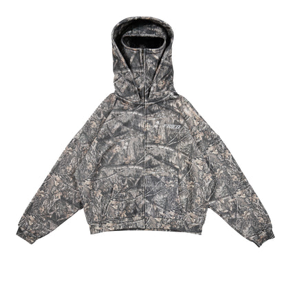 CAMO - BALACLAVA ZIP HOODIE