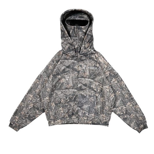 CAMO - BALACLAVA ZIP HOODIE