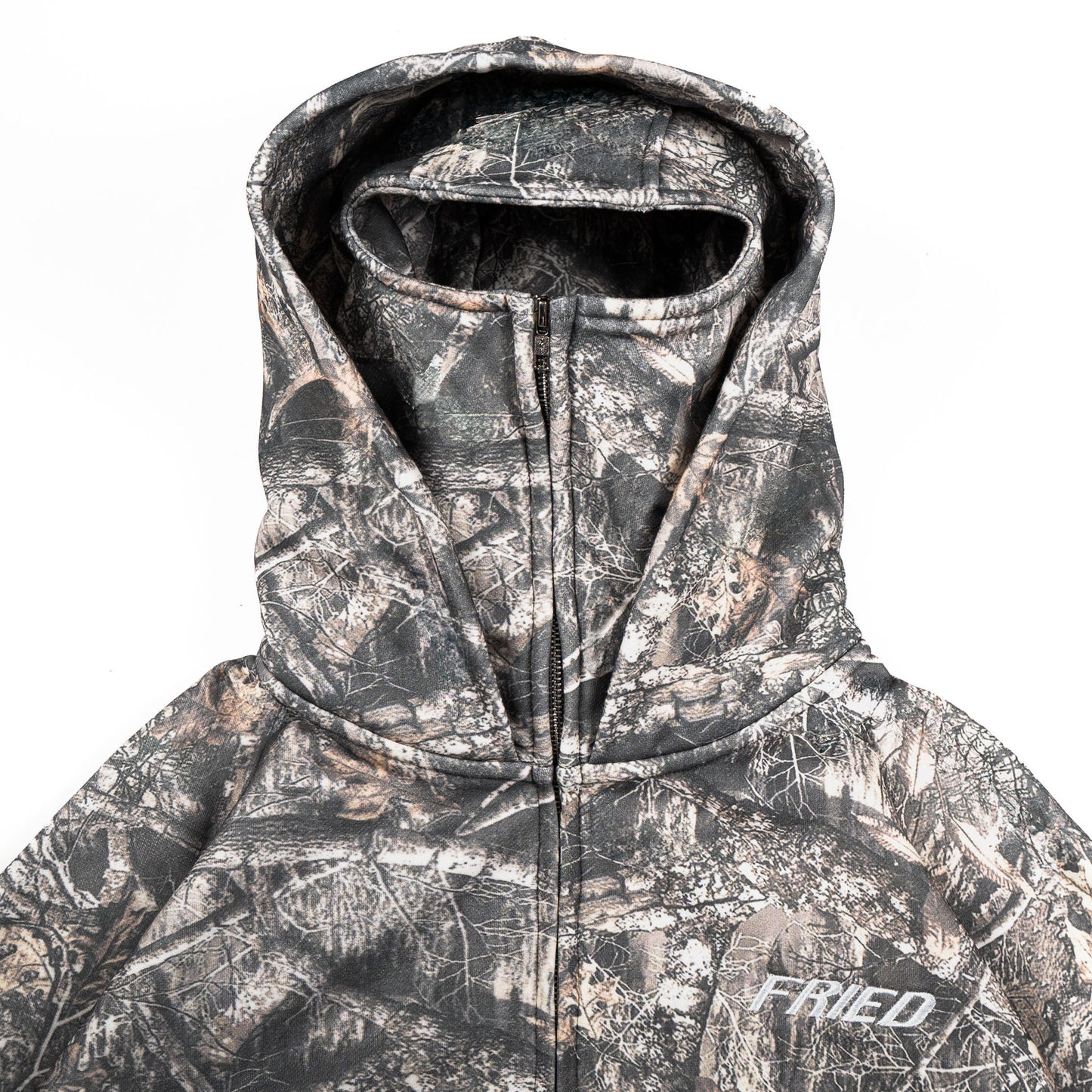 CAMO - BALACLAVA ZIP HOODIE
